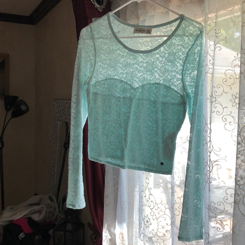 Lace crop top